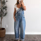 Outlook Barrel Denim Overalls (Restocking Early September)