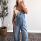 Outlook Barrel Denim Overalls (Restocking Early September)