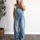 Outlook Barrel Denim Overalls (Restocking Early September)