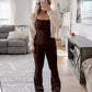 Shot Of Mocha Athleisure Jumpsuit