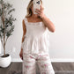 All You Need Lace Top / White