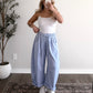Reset & Repeat Lounge Barrel Pant / Sky