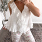 Frilly & Flirty Ruffle Lace Top