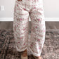 Garden Archive Floral Barrel Pant