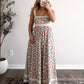 Strawberry Vineyard Maxi Dress