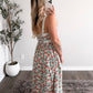Strawberry Vineyard Maxi Dress