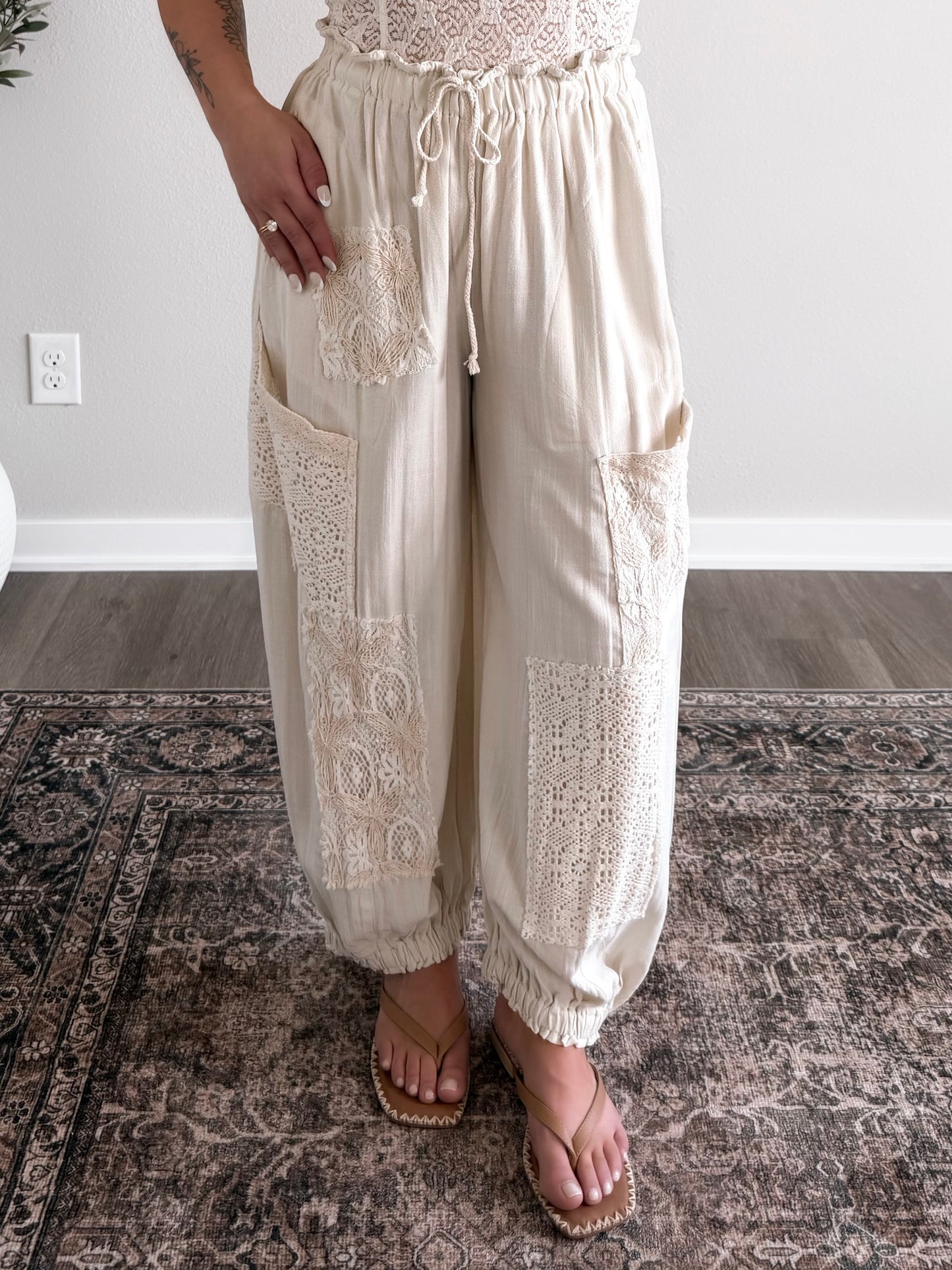 Boho Threads Patchwork Pant (Short Friendly)