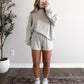 Daybreak Striped Lounge Set / Butter-Sky