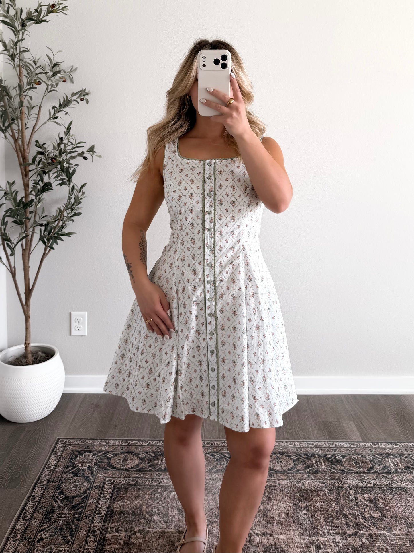 Vanity Bloom Floral Dress
