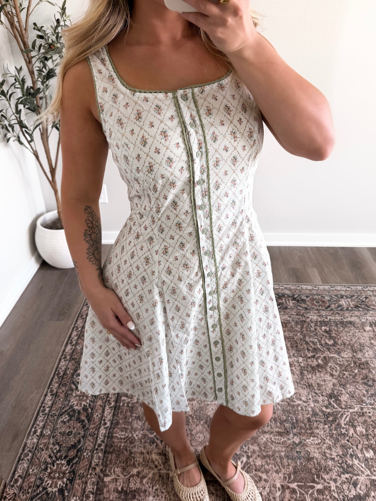 Vanity Bloom Floral Dress