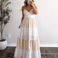 Summer Light Eyelet Maxi Dress