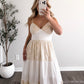 Summer Light Eyelet Maxi Dress