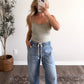 Everyday Built-In Bra Tank / Soft Green