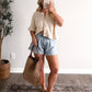 Oatmilk Button Down Top
