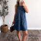 Sunday Stroll Denim Dress