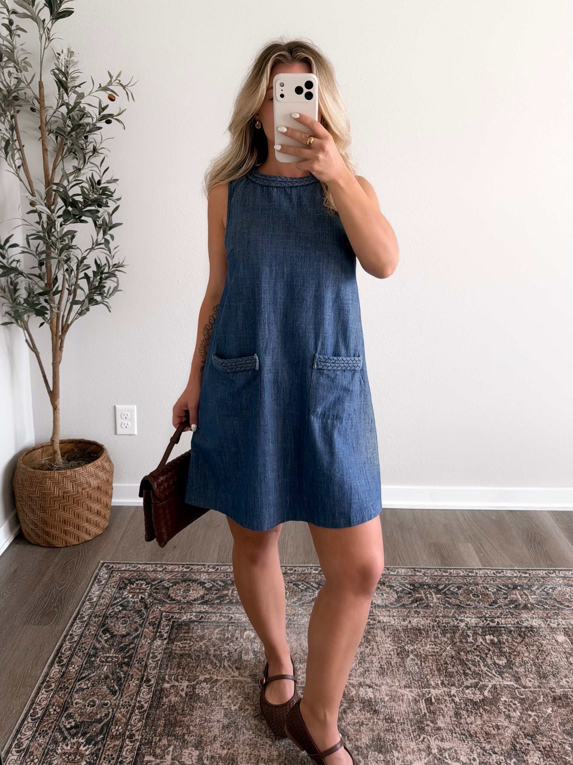 Sunday Stroll Denim Dress – Wrenleigh Anns Boutique