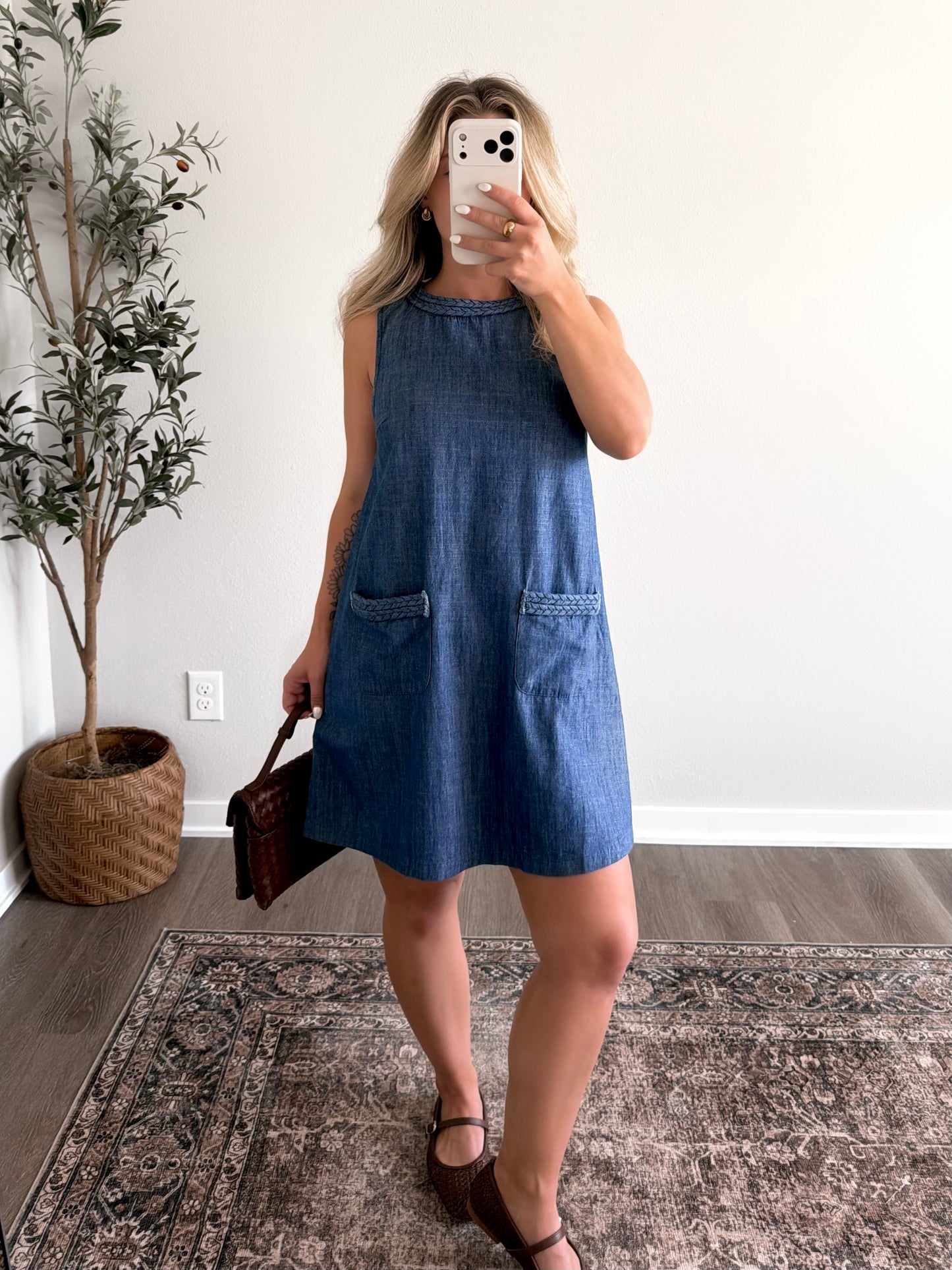 Sunday Stroll Denim Dress
