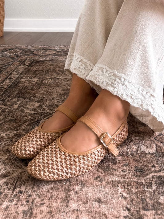 Serene Woven Mary Jane