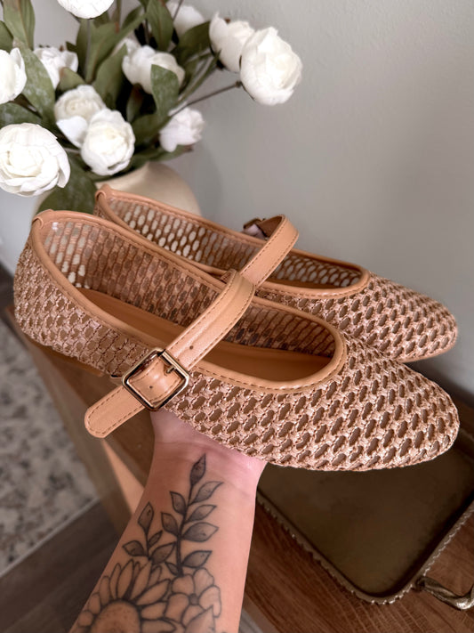Serene Woven Mary Jane