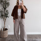 Library Studies Grid Pants (Restocking Early October)