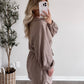 Morning Mocha's Striped Romper