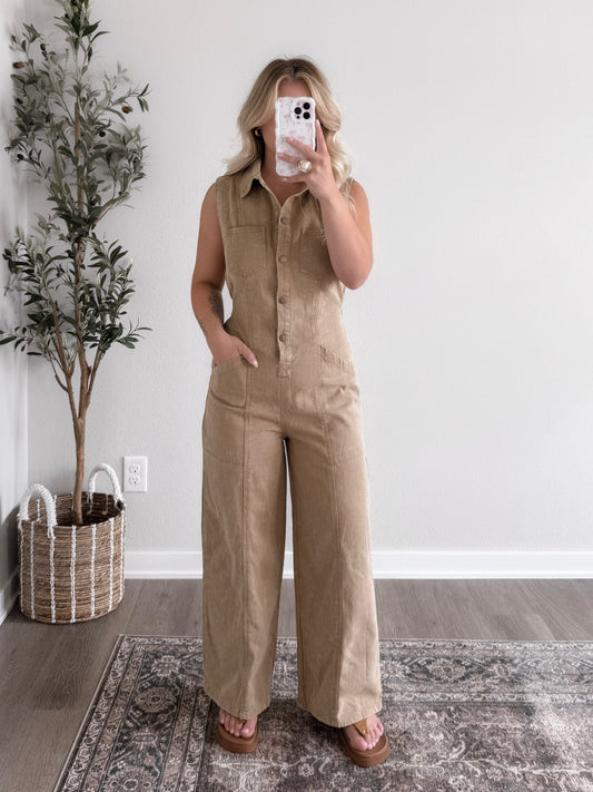 Fall Edge Utility Jumpsuit