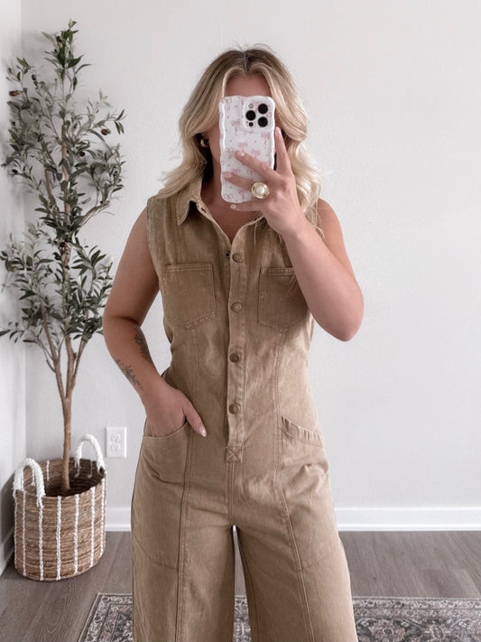 Fall Edge Utility Jumpsuit