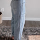 Janey High Waisted Barrel Jean / Light Denim