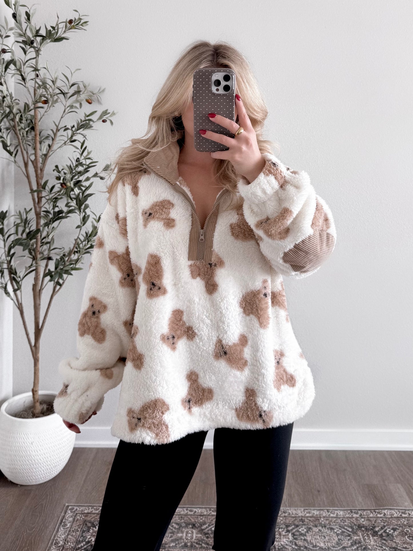 Cuddle Bear Sherpa Pullover