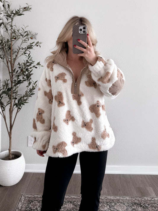 Cuddle Bear Sherpa Pullover