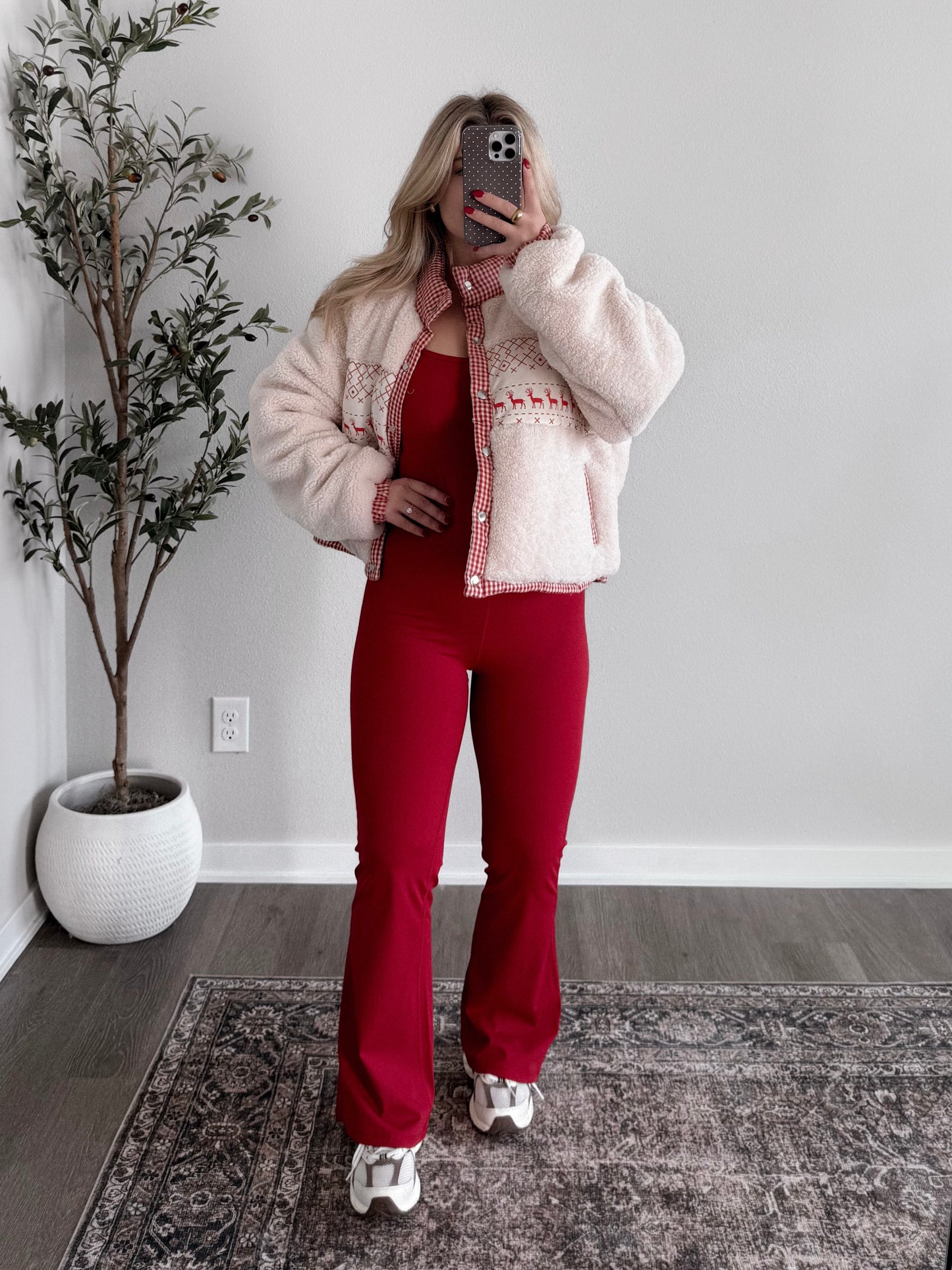 Reindeer Ridge Sherpa Puffer Final Sale