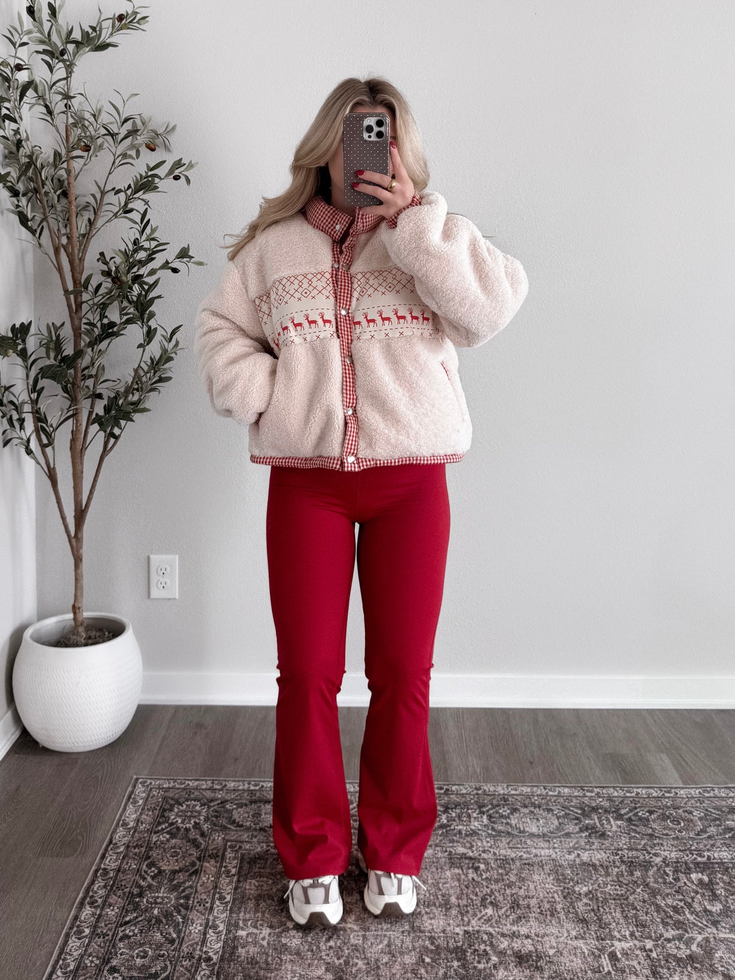 Reindeer Ridge Sherpa Puffer Final Sale