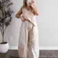 Millie Striped Boho Barrel Pant