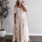 Early Dawn Maxi Dress / Natrual