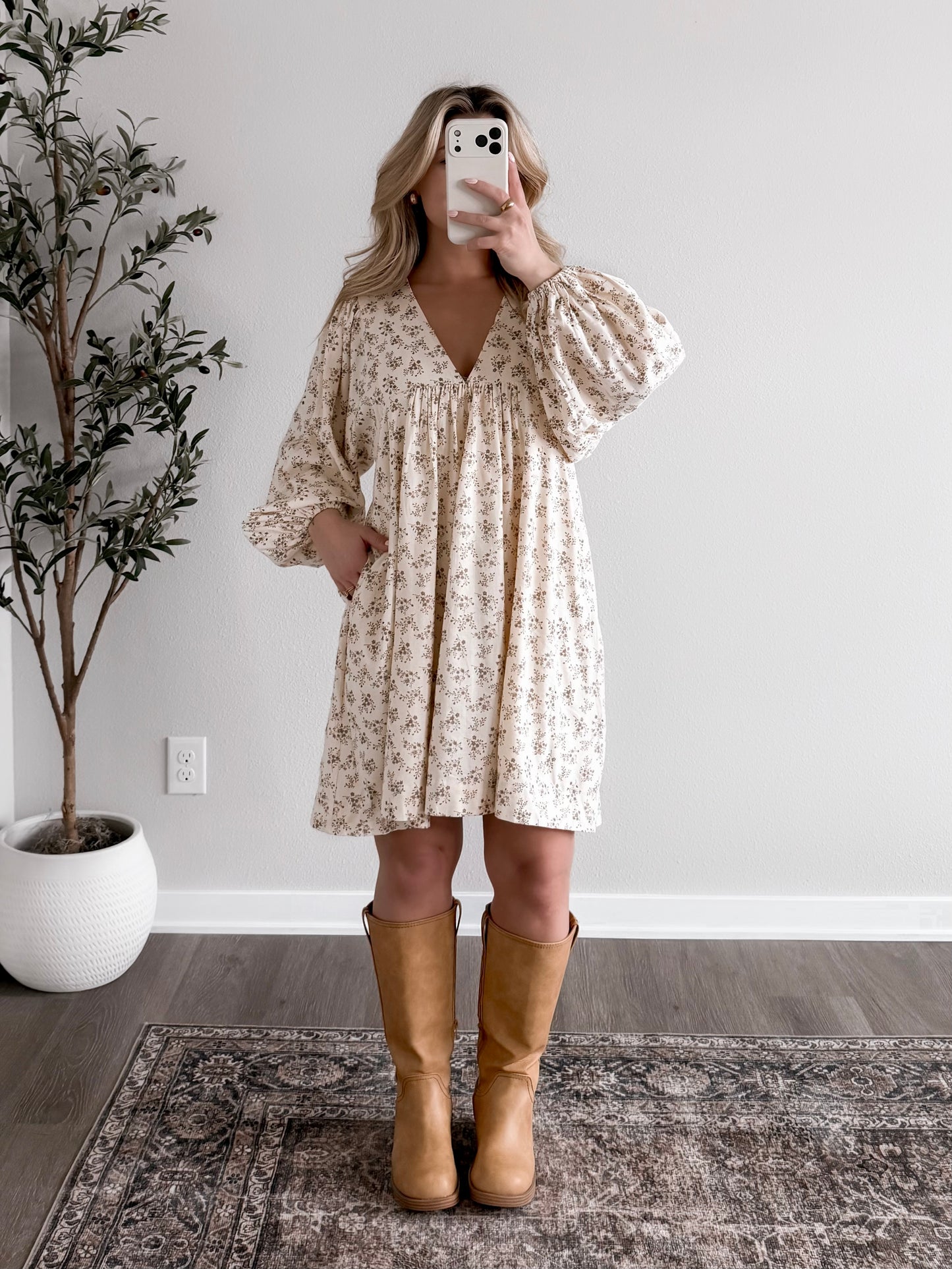 Wildflower Babydoll Dress