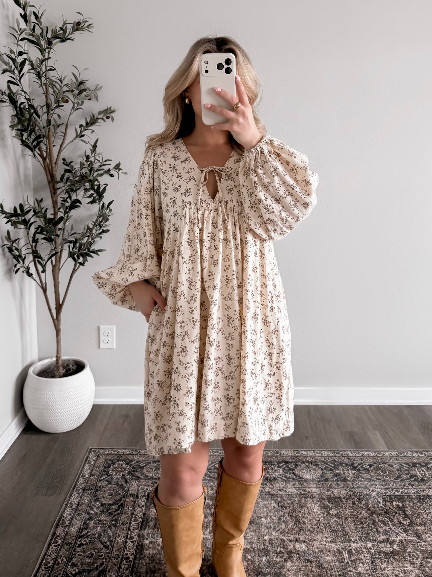 Wildflower Babydoll Dress