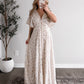 Pressed Petals Maxi Dress