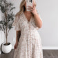 Pressed Petals Maxi Dress