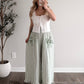 Coastal Mae Ruffle Wide Leg Pant