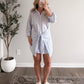Harbor Breeze Striped Shirt Dress