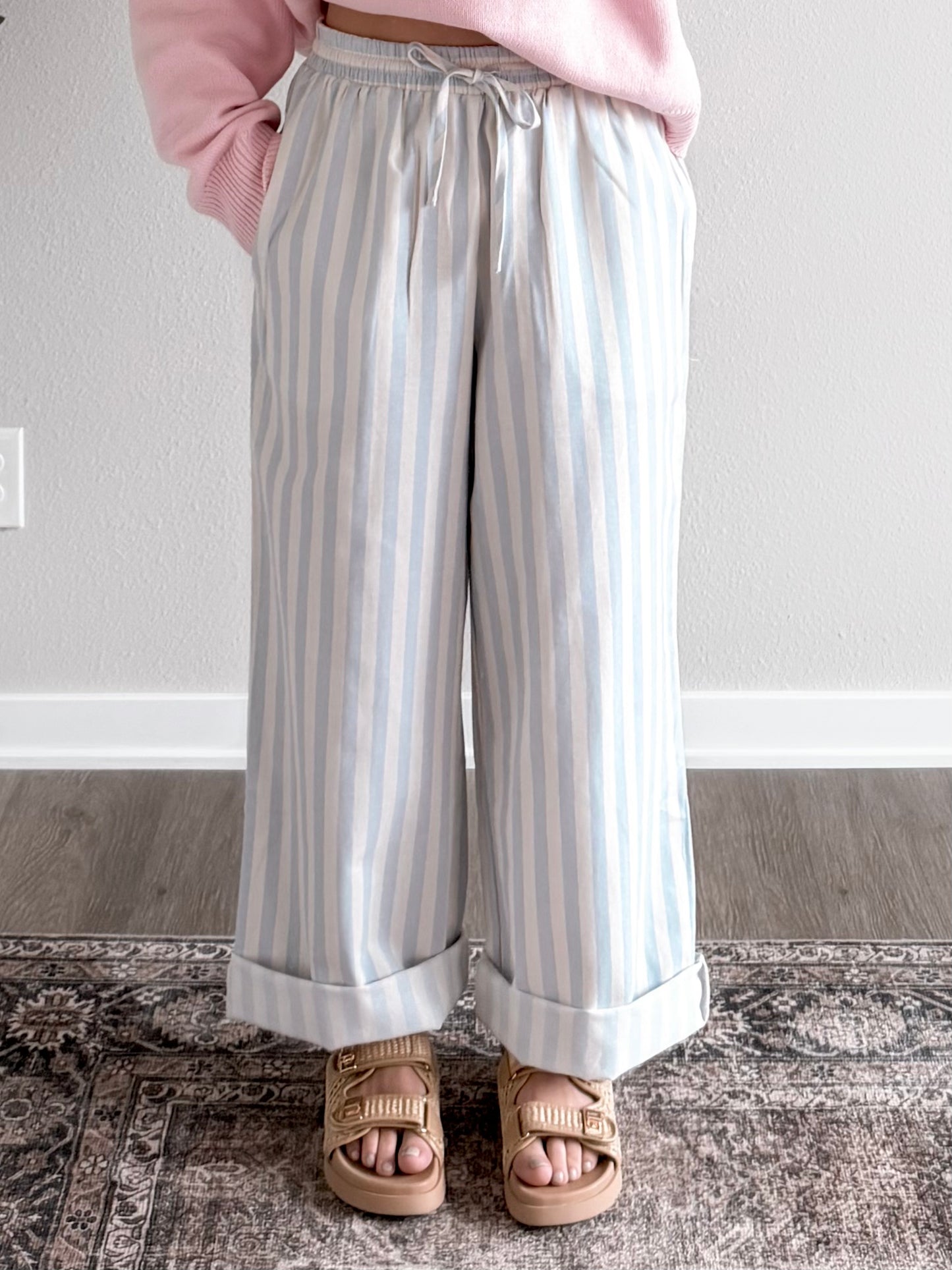 Cabana Cotton Striped Pant
