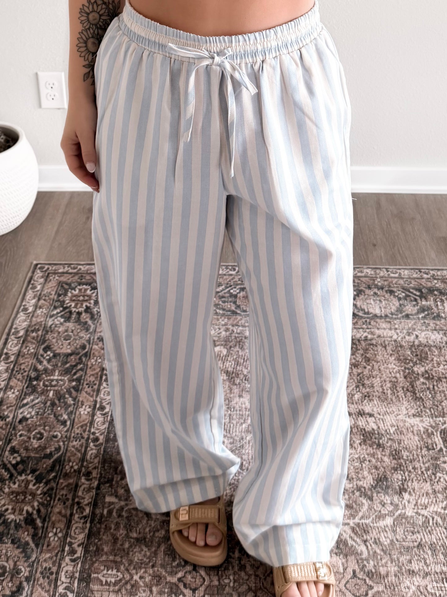 Cabana Cotton Striped Pant