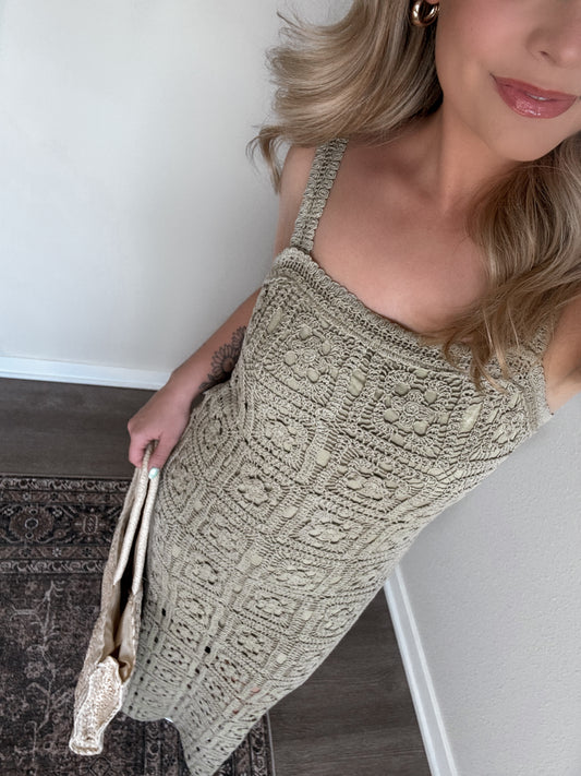 Cove Crochet Maxi Dress