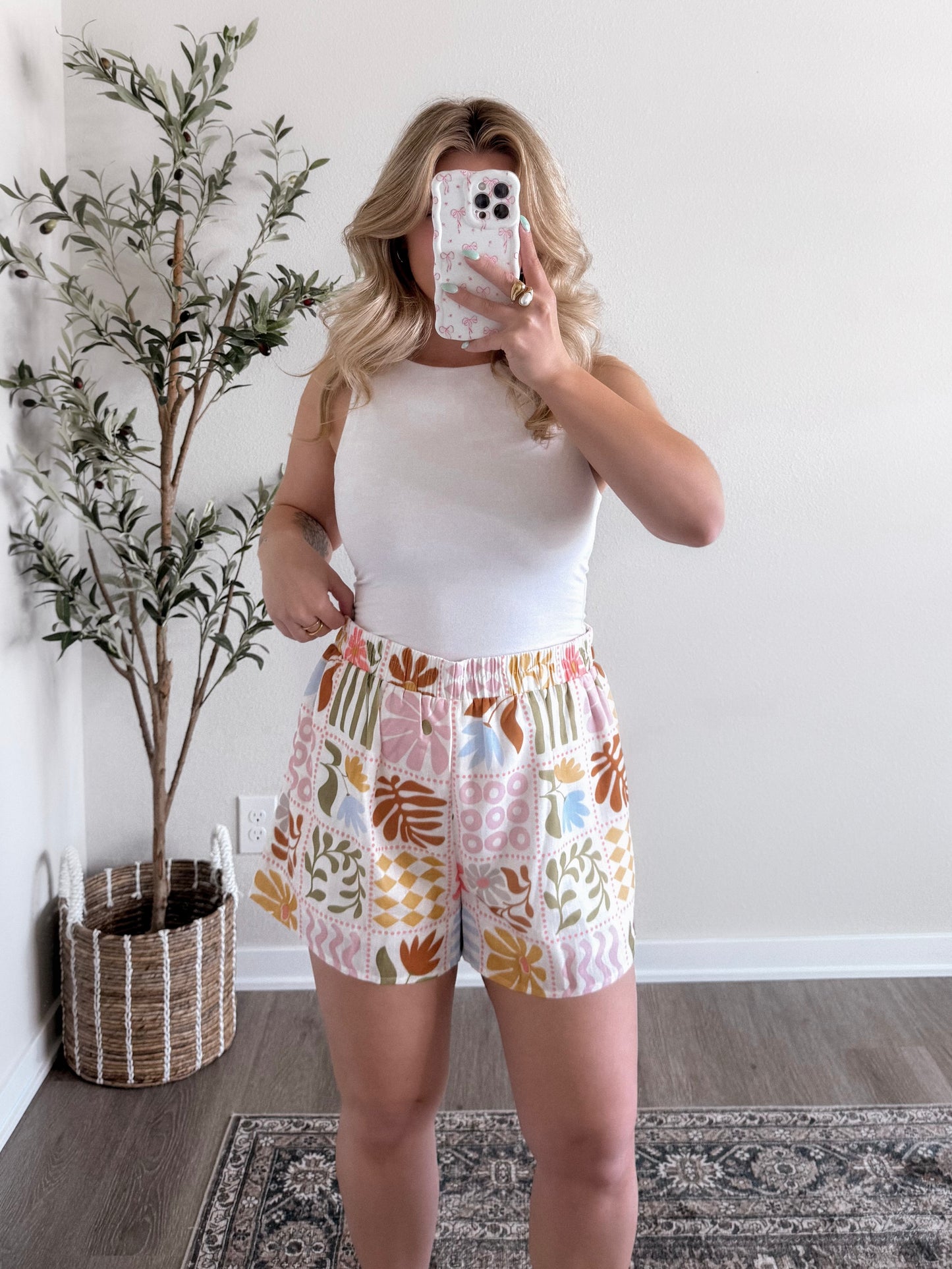 Summer Oasis Floral Shorts