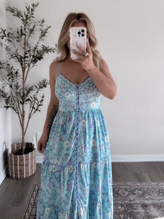 Celeste Printed Maxi Dress