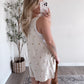 Sunflower Fields Embroidered Romper
