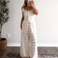 Halo Lace Ruffle Pant / Cream