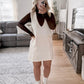 Small Town Knit Sweater Dress