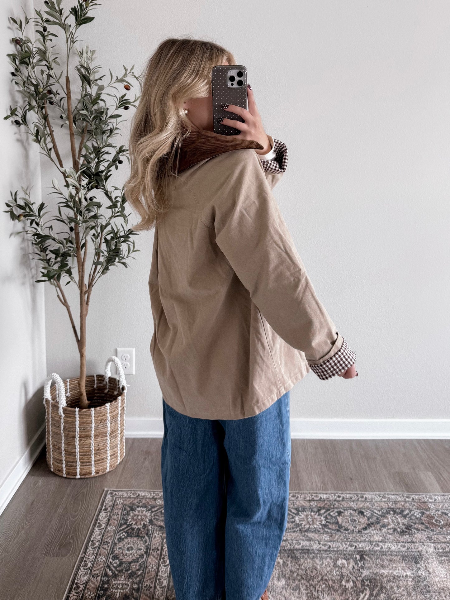 Harvest Collared Barn Jacket (Restocking Early November)
