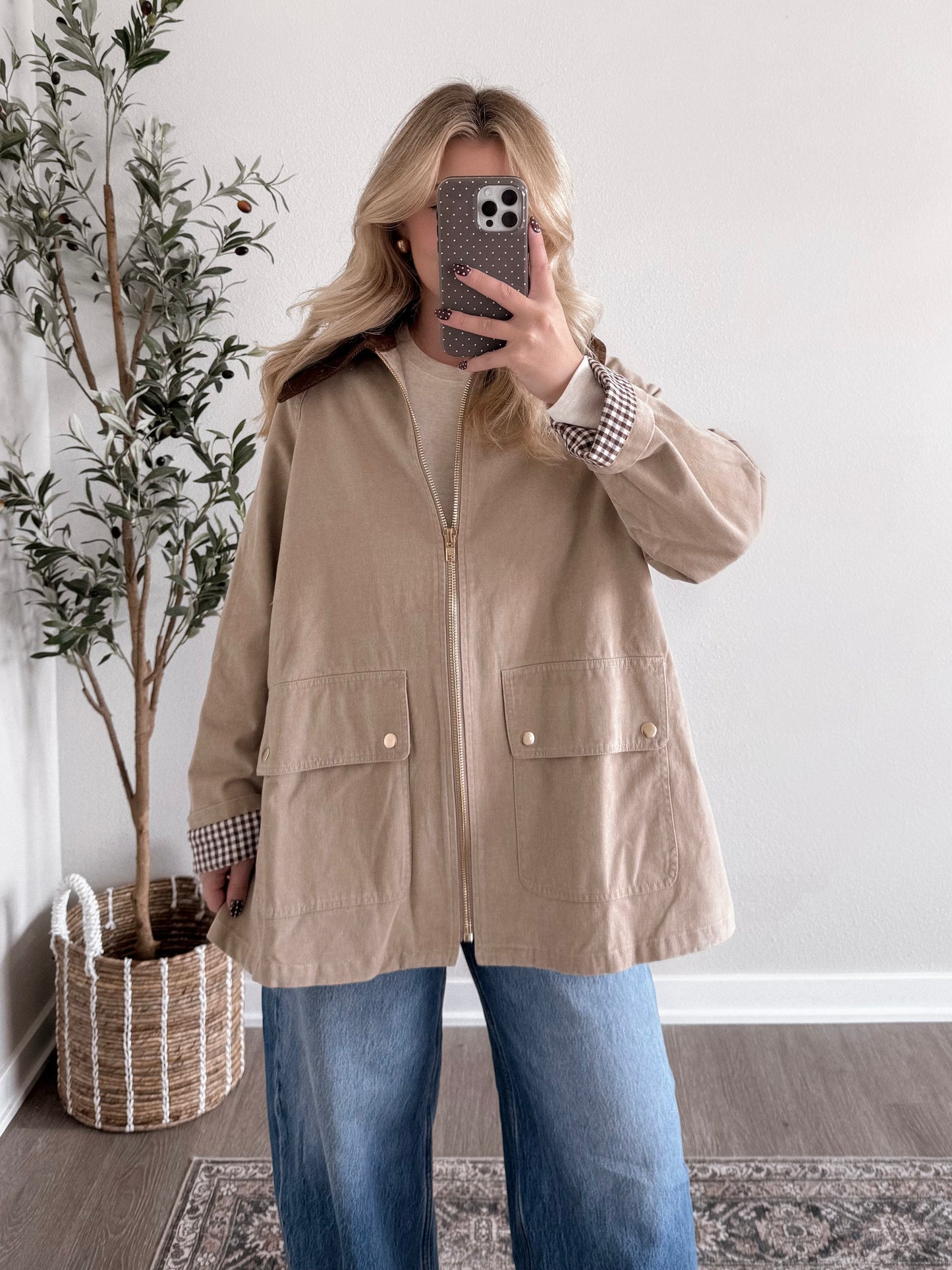 Harvest Collared Barn Jacket (Restocking Early November)